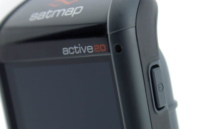 Robuste Tasten an der Seite vom Satmap Active 20
