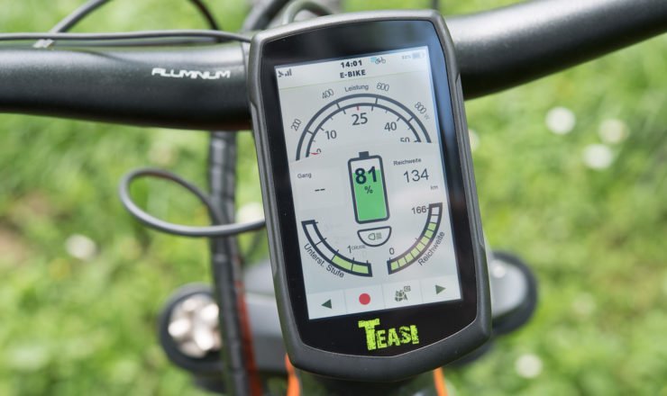 Teasi Volt eBike Navigation zum Nachrüsten für Brose