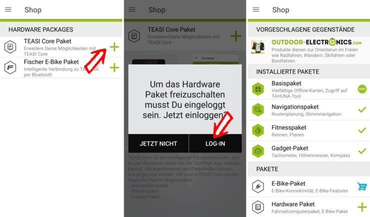 Teasi Core mit Smartphone App Tahuna koppeln