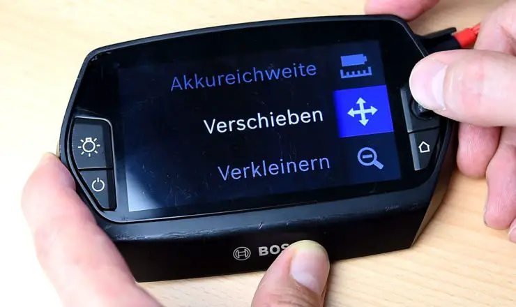 Karte verschieben