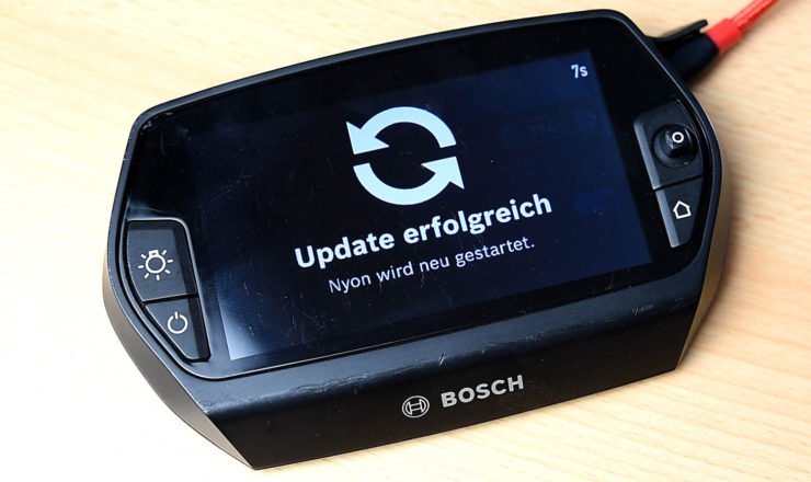 Bosch Nyon Update erfolgreich