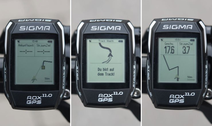 Mit dem Sigma ROX GPS 11 auf Tour