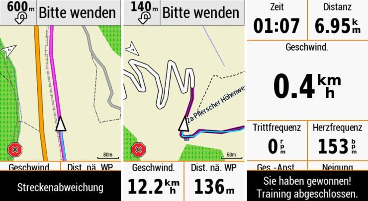 Screenshots Probleme und Auffälligkeiten