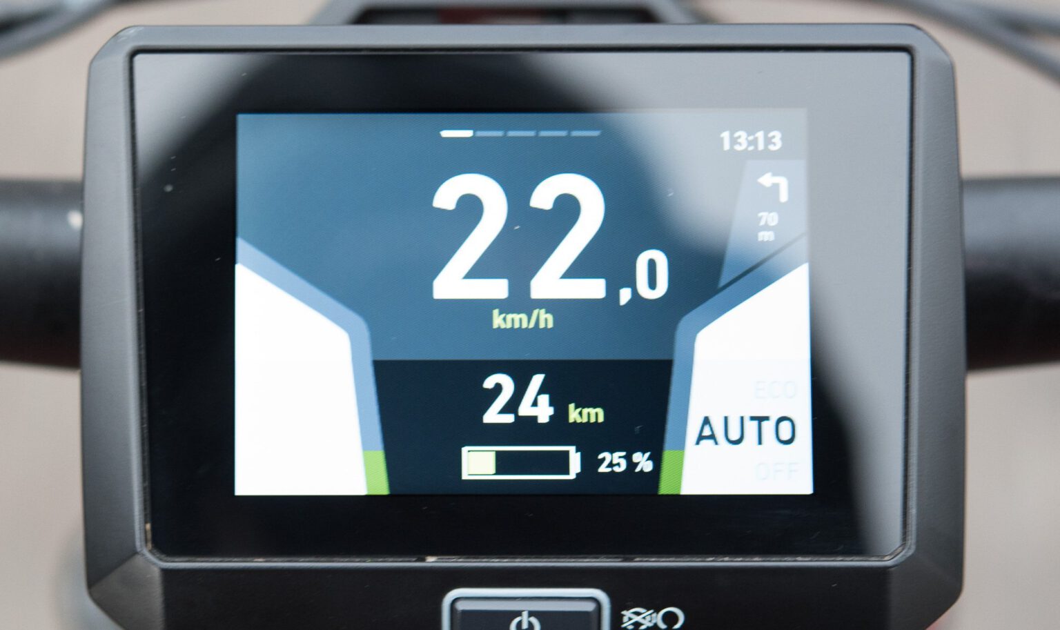 komoot auf dem Flyer eBike im Test » Navigation im FIT Display