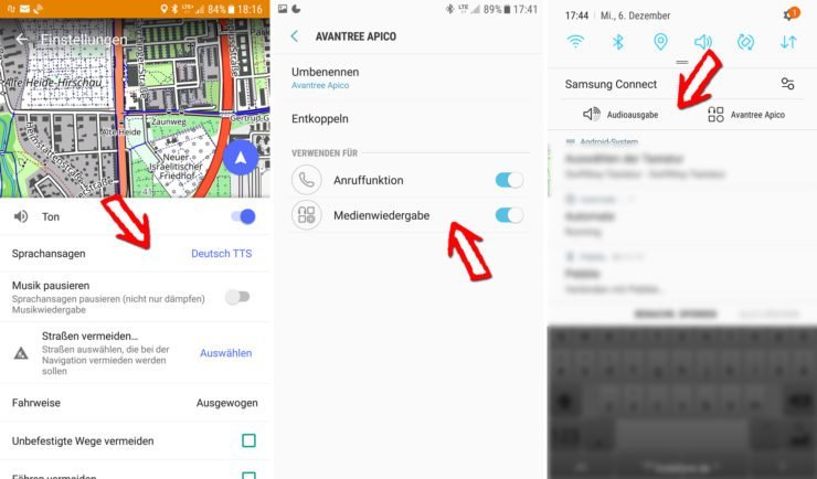 Sprachausgabe besser über externen Lautsprecher