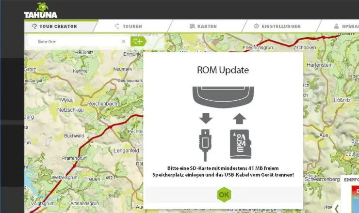 ROM Update für Teasi verfügbar