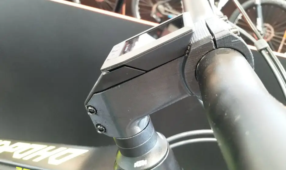 KTM Muster Vorbau aus dem 3D-Drucker für Bosch KIOX