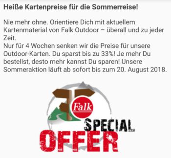 Das Falk Outdoor Navigator Summer Special