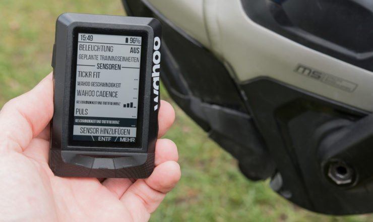 Die Specialized Sensoren mit dem Wahoo ELEMNT verbinden