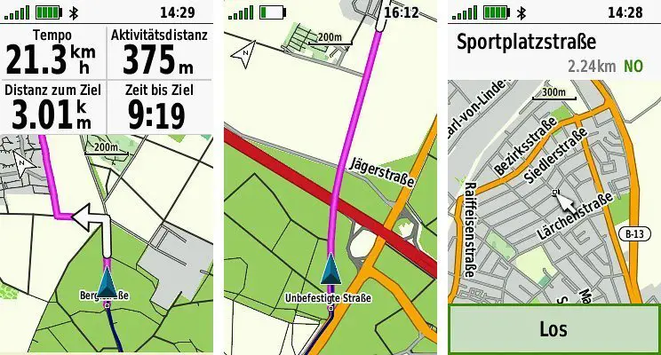 Die ActiveTopo Karte auf dem Garmin GPSmap 66st