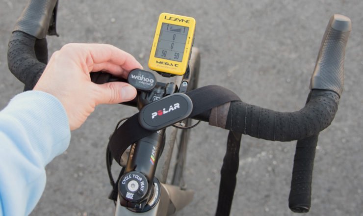 Verschiedene Sensoren arbeiten mit dem Lezyne Mega zusammen