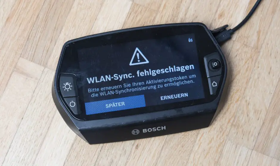 WLAN Sync erst nach Token aktualisierung wieder möglich