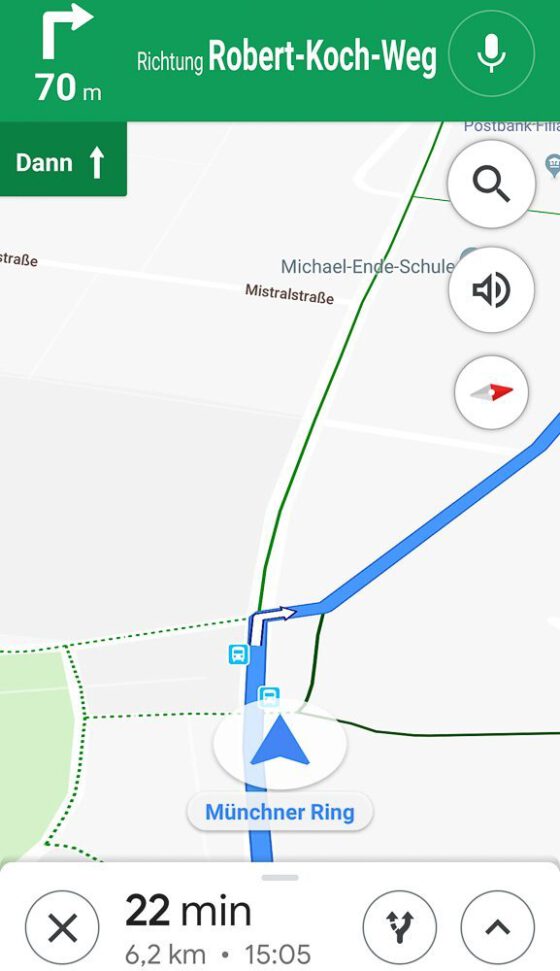 Google Maps Fahrradnavigation im Test ☑️ Einfach ans Ziel kommen