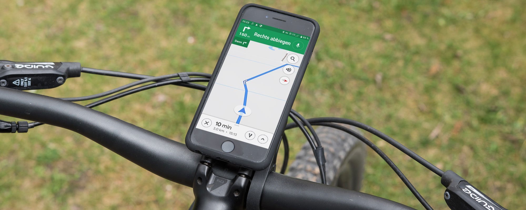 Google Maps im Test » Fahrradnavigation mit dem Smartphone