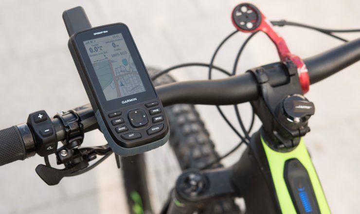 Garmin GPSmap 66st mit Connect IQ Datenfeld Ebike Field