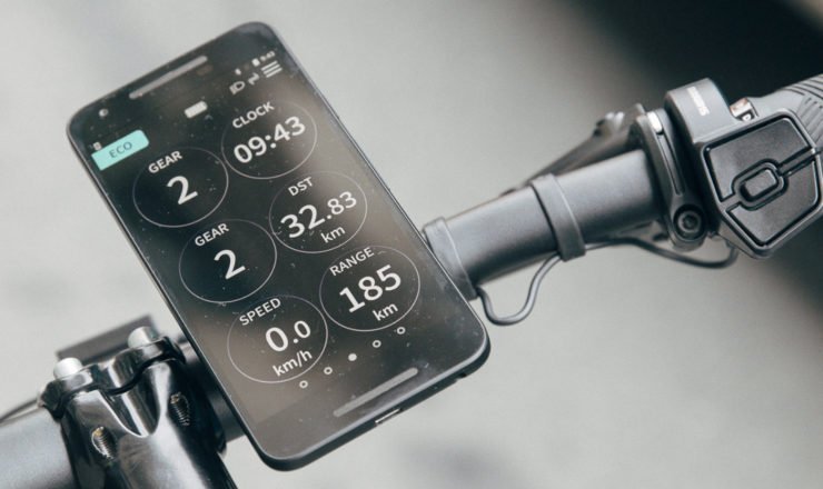 Mit der E-Tube Ride App unterwegs auf dem eBike