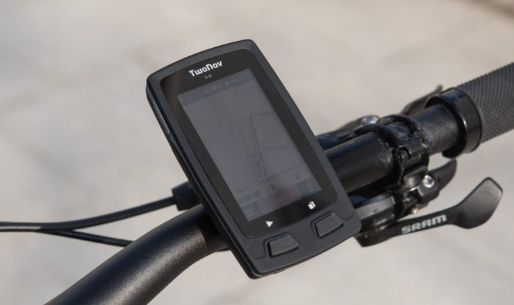 TwoNav Horizon Bike am Fahrradlenker