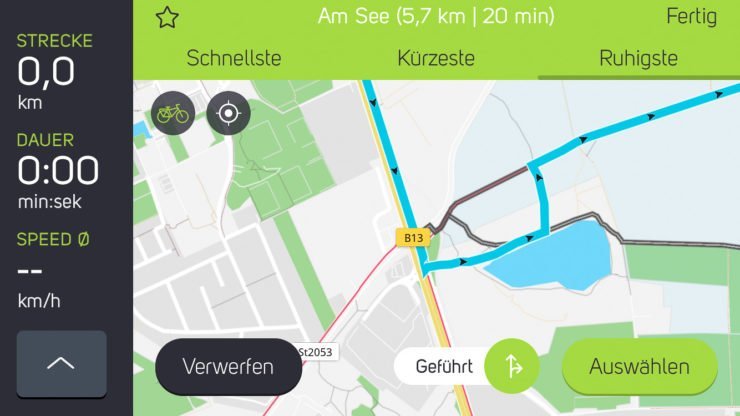 Drei Cobi Routenvorschläge im Detail