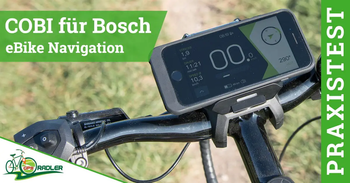Cobi Fur Bosch Im Test Ebike Navigation Einfach Nachrusten