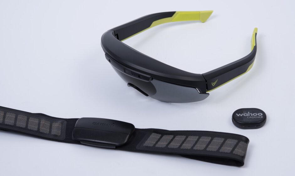 Diverse ANT und Bluetooth Sensoren lassen sich mit der Brille koppeln