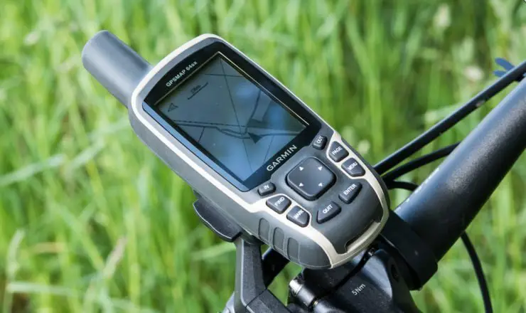 Der Garmin GPSmap 64sx mit kostenloser OSM Karte am Fahrradlenker