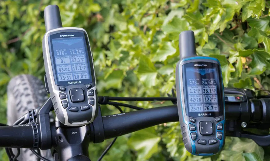GPSmap 64x und GPSmap 64sx am Fahrrad Lenker