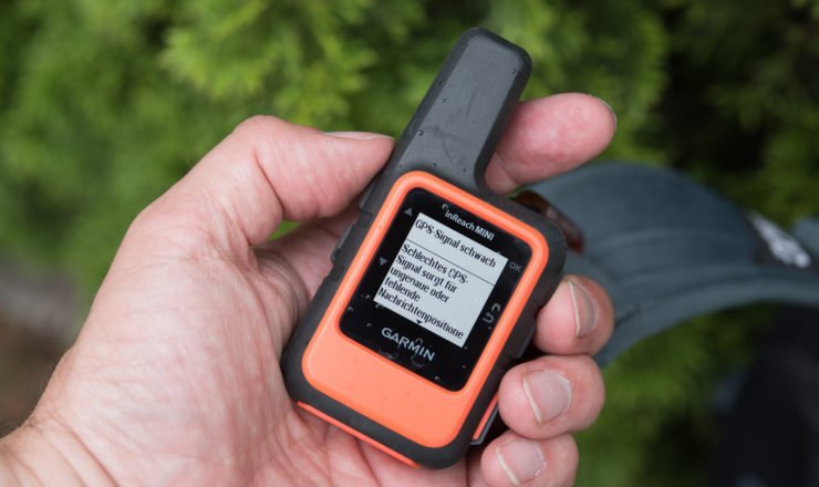 Diese inReach Meldung unbedingt wegdrücken