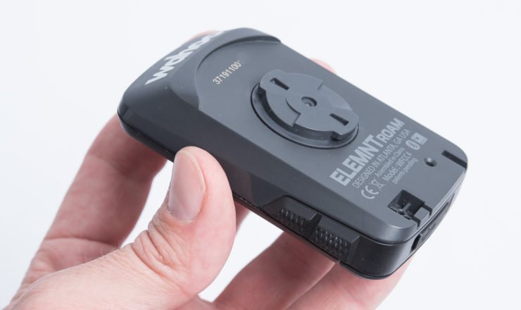 Der Wahoo ELEMNT ROAM mit der bekannten Halterung