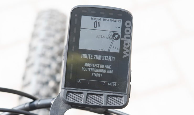 Streckenführung mit dem Wahoo ELEMNT ROAM