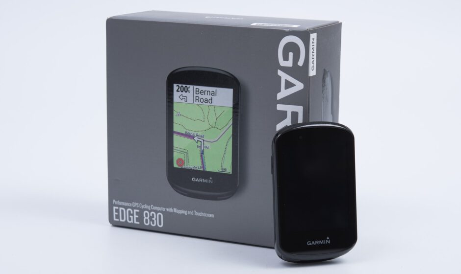 Der Garmin Edge 830 GPS Radcomputer