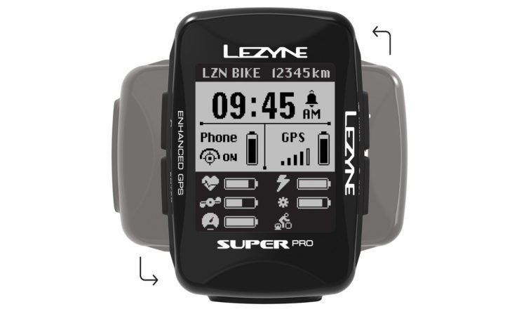 Lezyne Super Pro GPS im Hochformat