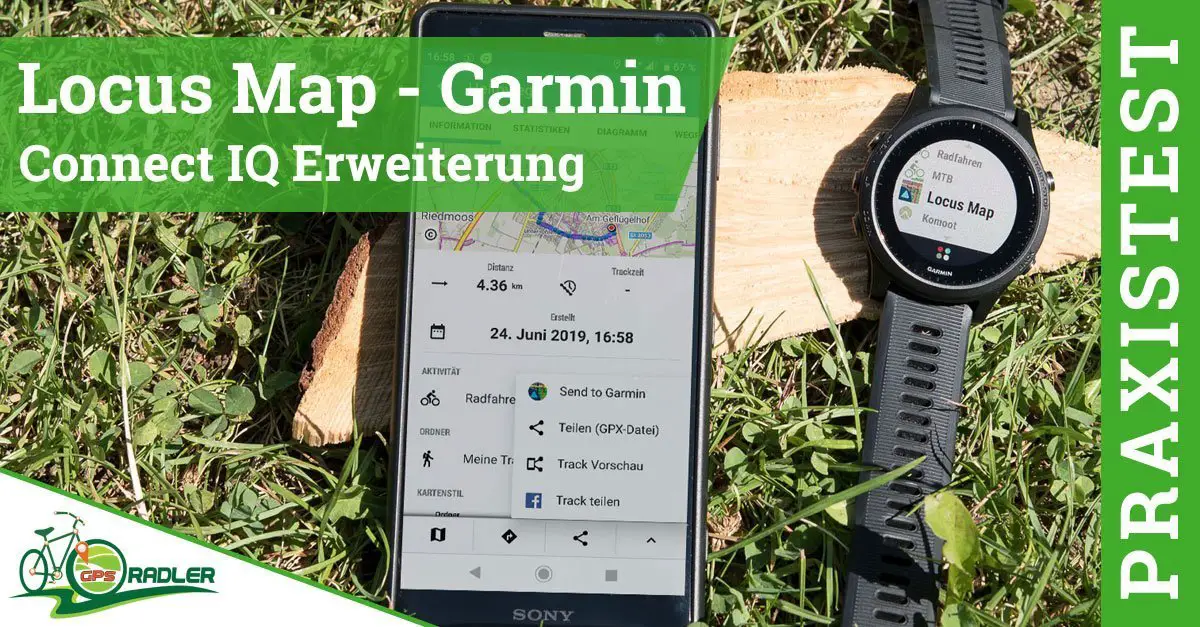 Locus Map für Garmin im Test » Connect IQ App für Track