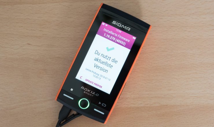 Das Sigma ROX 12 System ist auf dem neuesten Stand