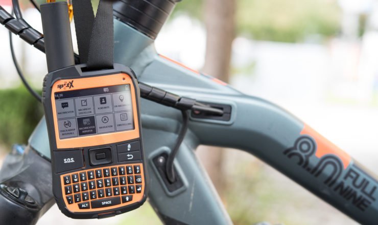 SpotX am Fahrrad