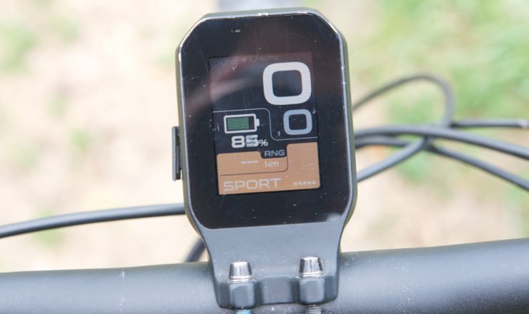 Das exklusiv bei BH Bikes erhältliche Farb-eBike-Display