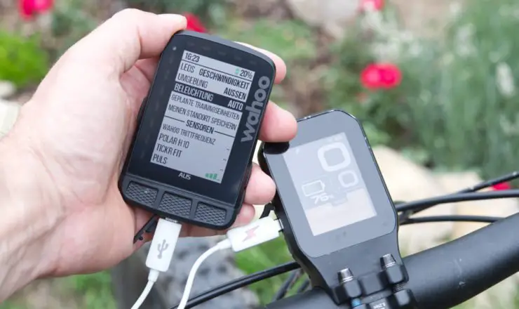 Wahoo ELEMNT ROAM am BH Bike laden