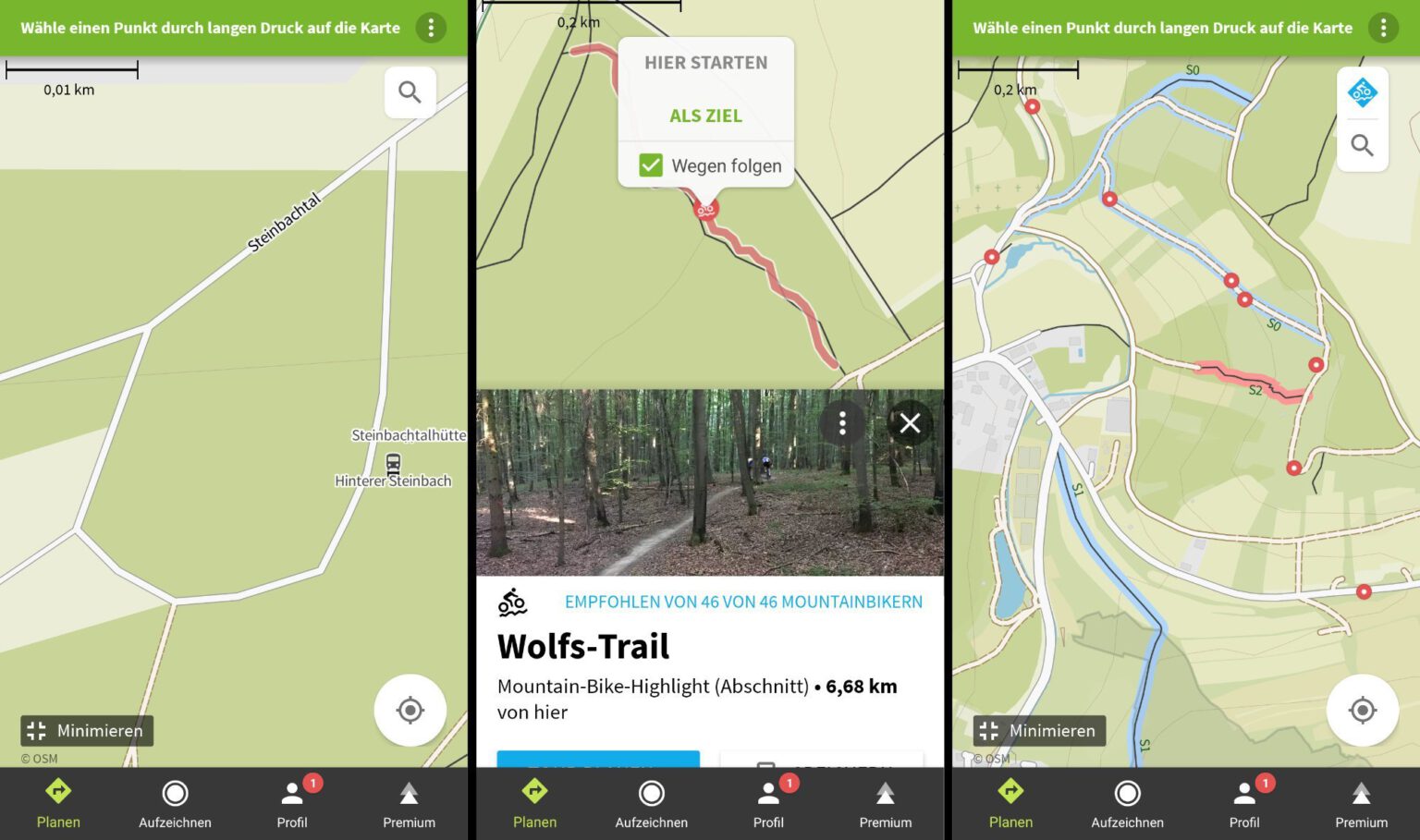 Komoot Premium und komoot 10 App im Praxistest » GPS Radler