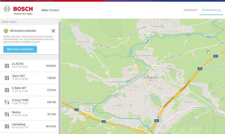 Bosch Ebike Connect Mit Komoot Verbinden [Video] Bosch Nyon mit komoot koppeln » geplante Strecke übertragen