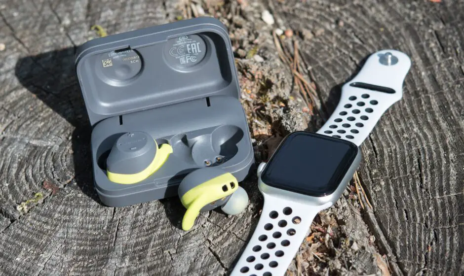 Jabra Elite Sport als Bluetooth Hörer an der Apple Watch