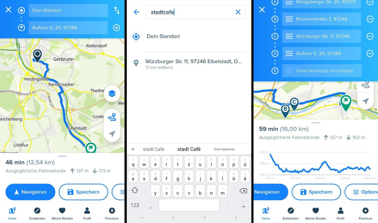 BikeMap App im Test » Fahrrad Navigation für Smartphone