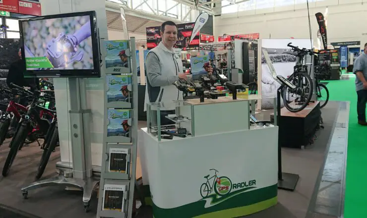 Der GPS Beratungsstand auf der Messe