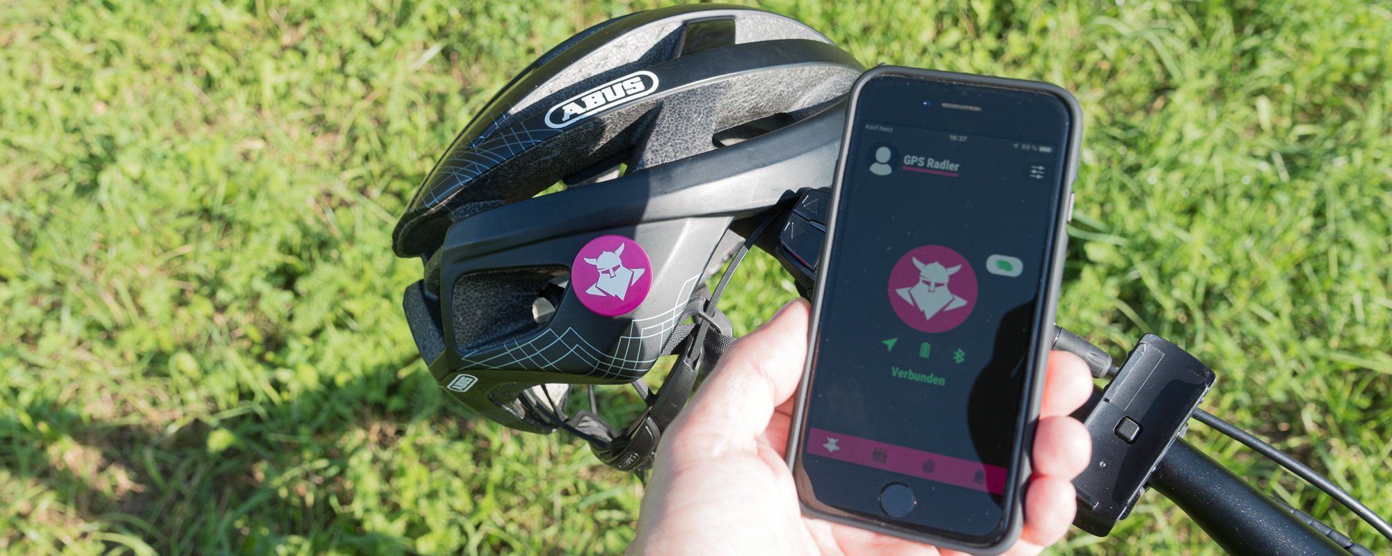 Notruf App neu Tocsen GPS Sturzhelmsensor für Helme Reitsport Fahrrad usw 
