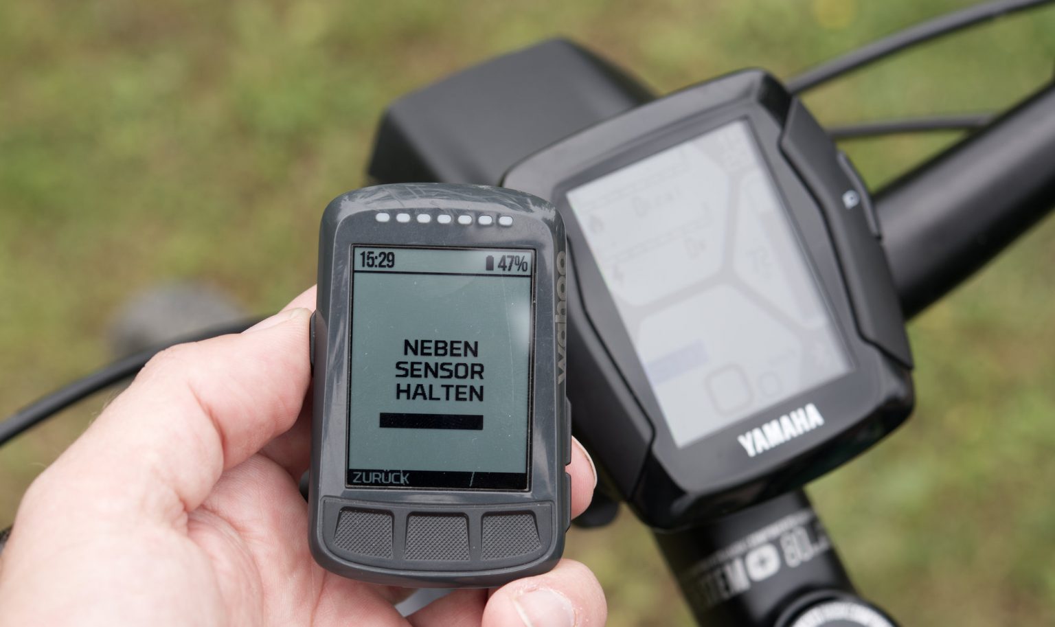 Yamaha eBike & Garmin Wahoo » Fitness Sensoren koppeln
