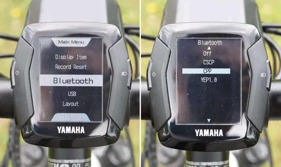 Einstellen des Bluetooth Profils im Yamaha Display C