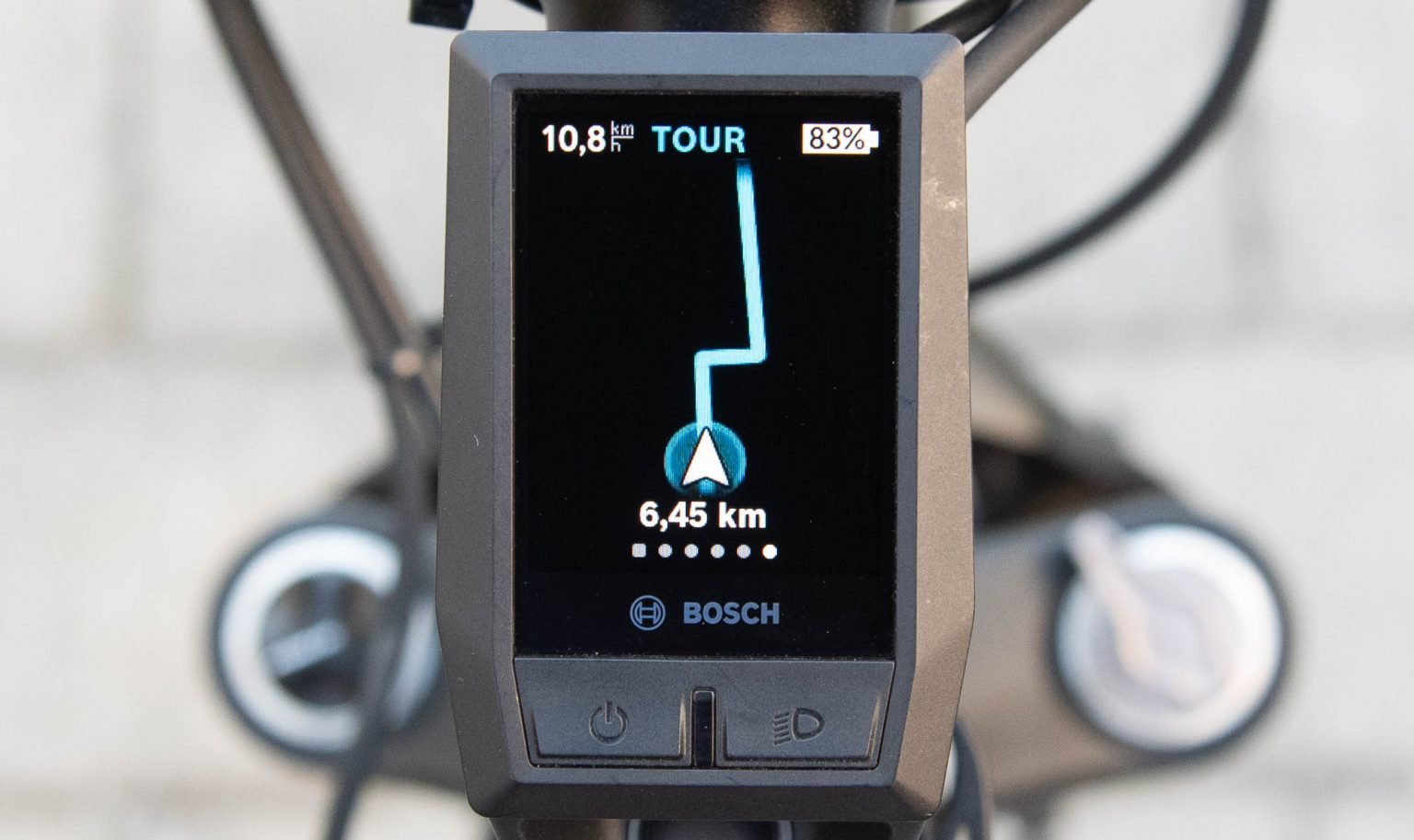 Bosch KIOX Navigation im Test » Zielführung am eBike