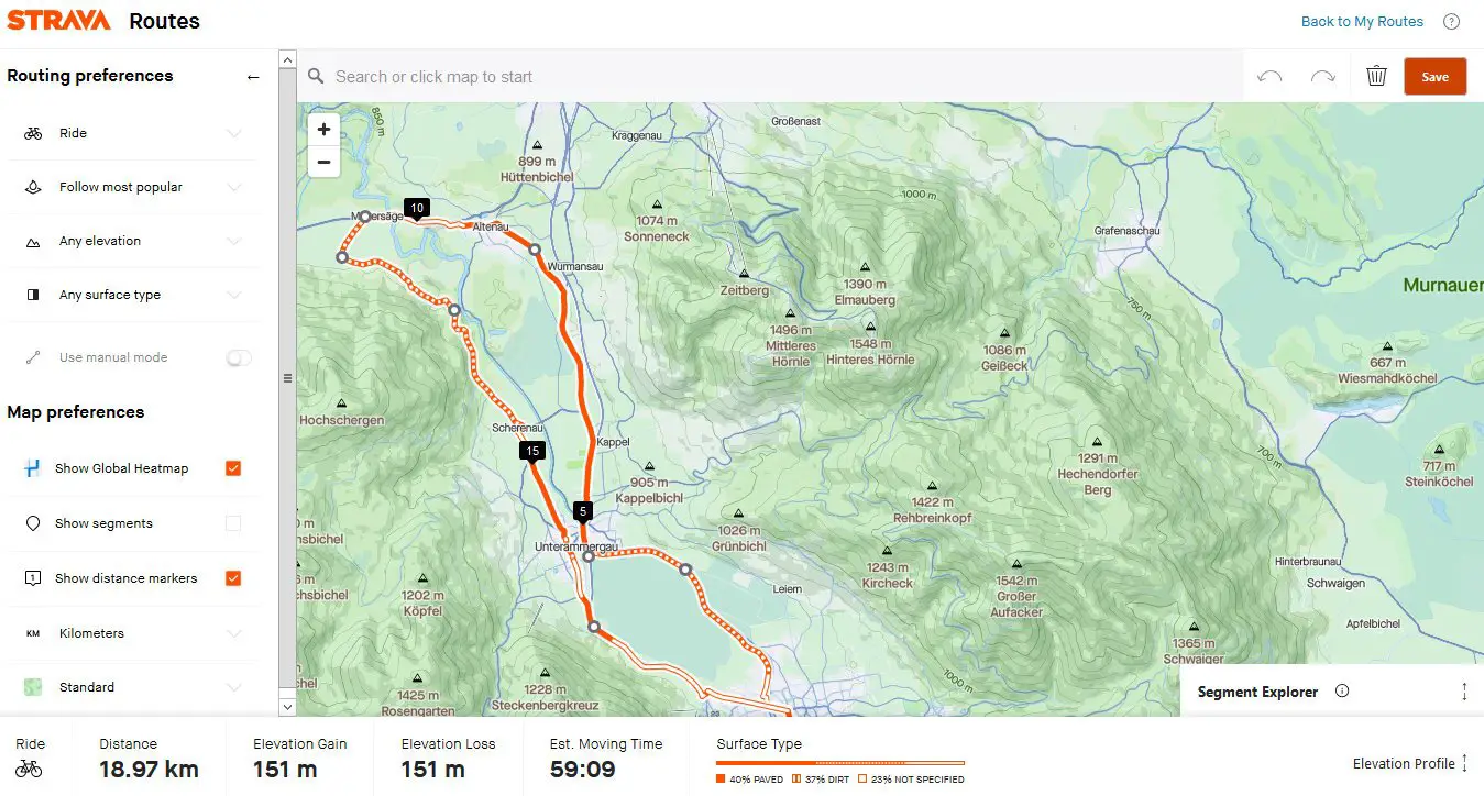 GPXImport als geplante Strava Route » So funktioniert es doch!