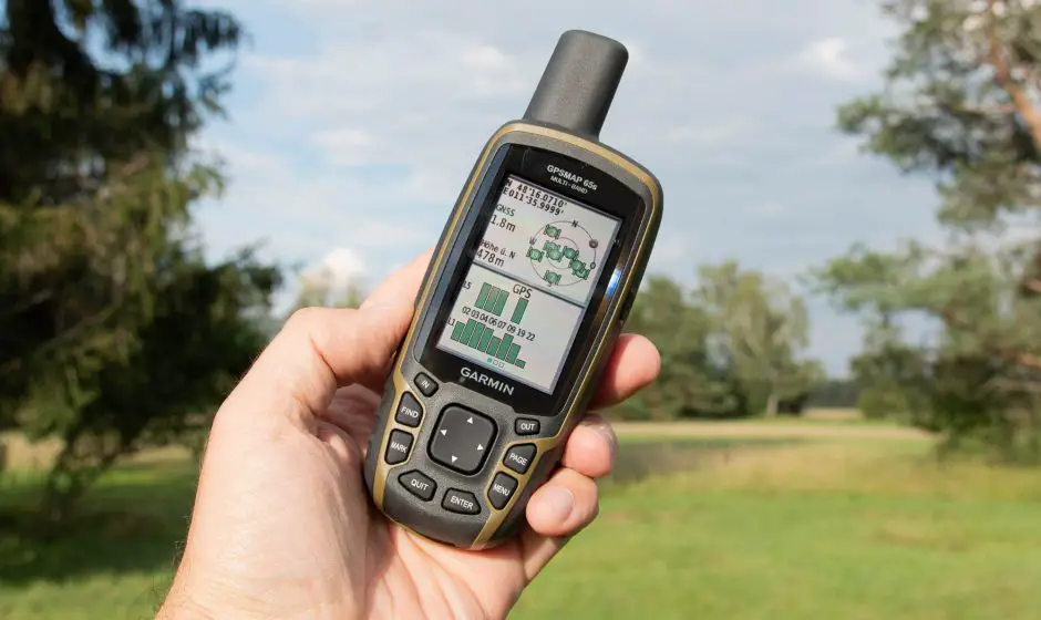 Der Garmin GPSmap 65s mit Multi-Band-GNSS