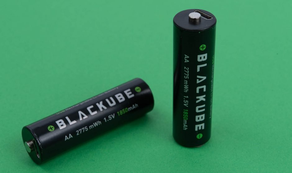Blackube Lithium Akku im Mignon Format