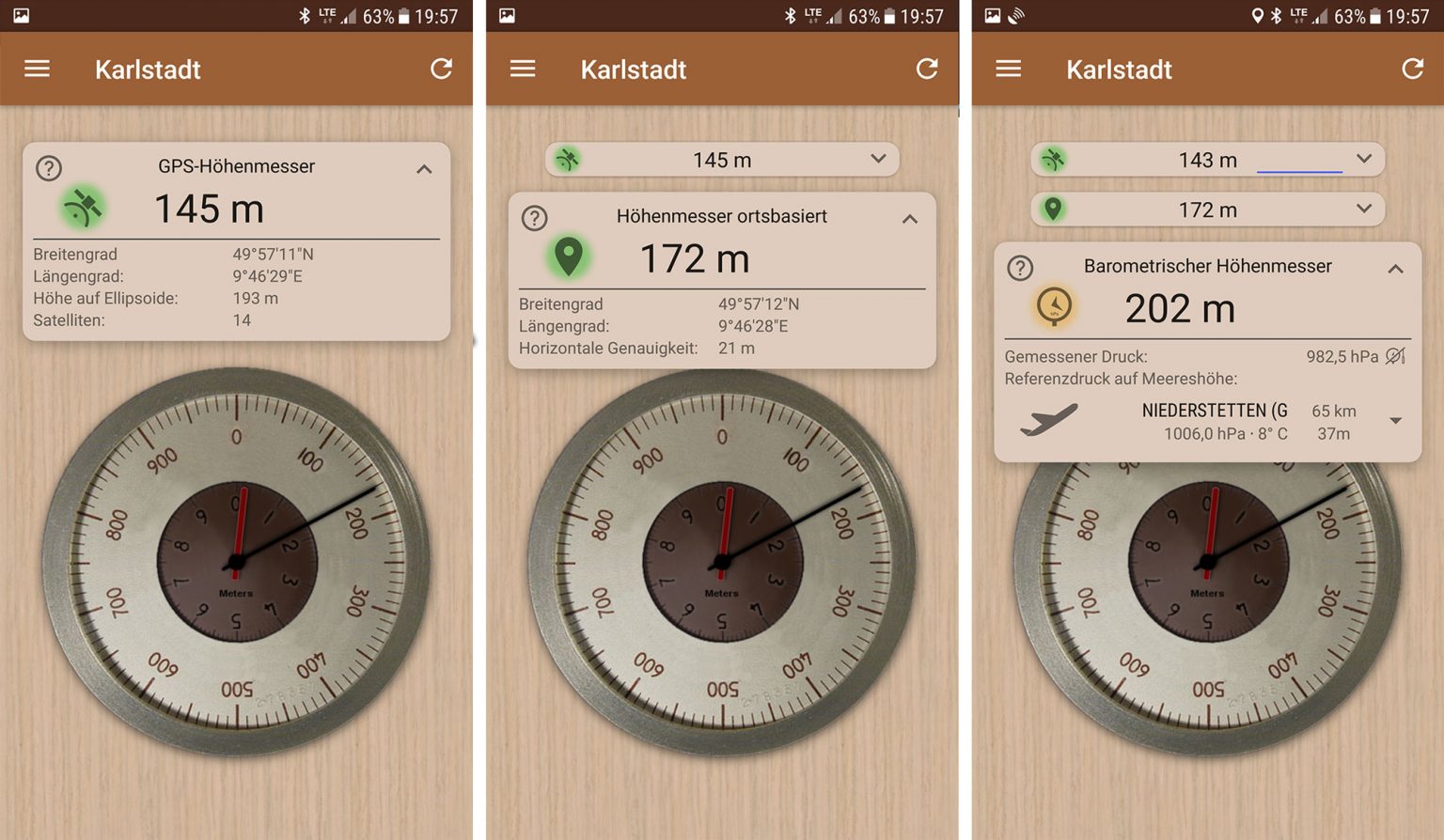 Genauer Höhenmesser App im Test ️ Android App Genaue Höhe