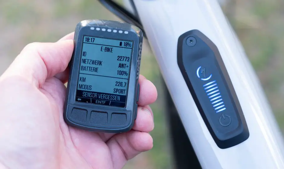 Zusatzinfos vom E-Bike Sensor